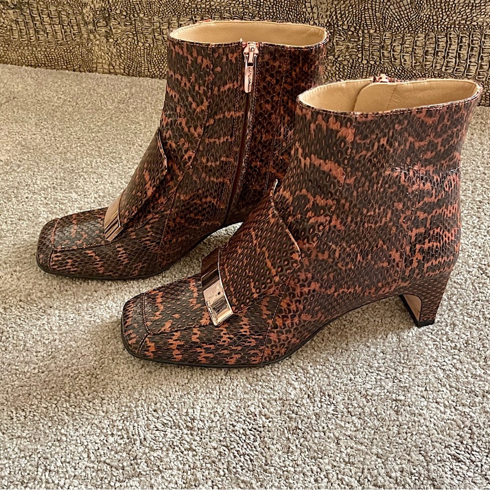 Sergio Rossi Python Ankle Boot - image 2